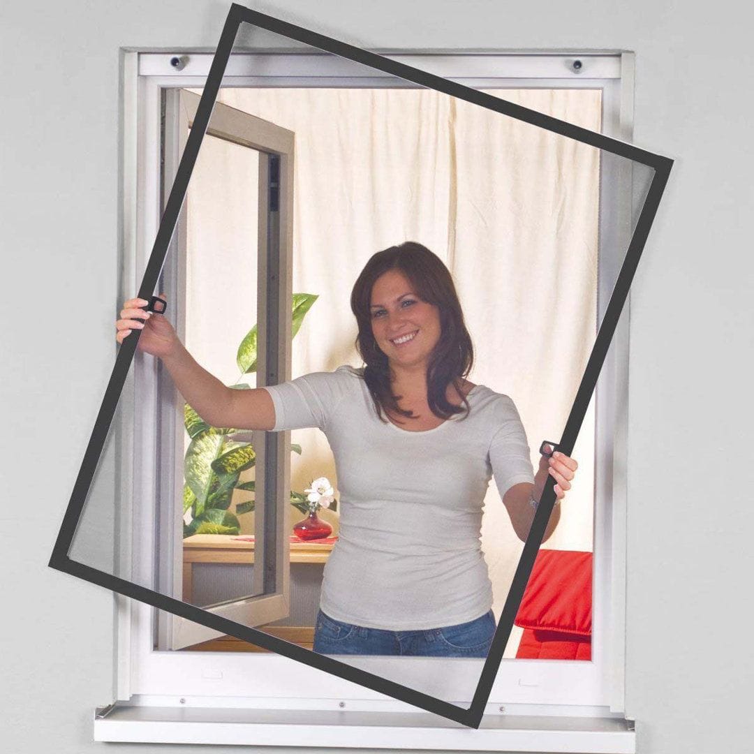 ECO Mosquito Screen Window Frame installation