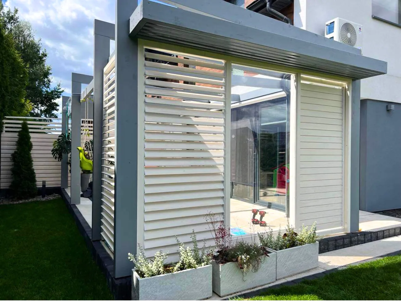 Aluminium Terrace Shutter System